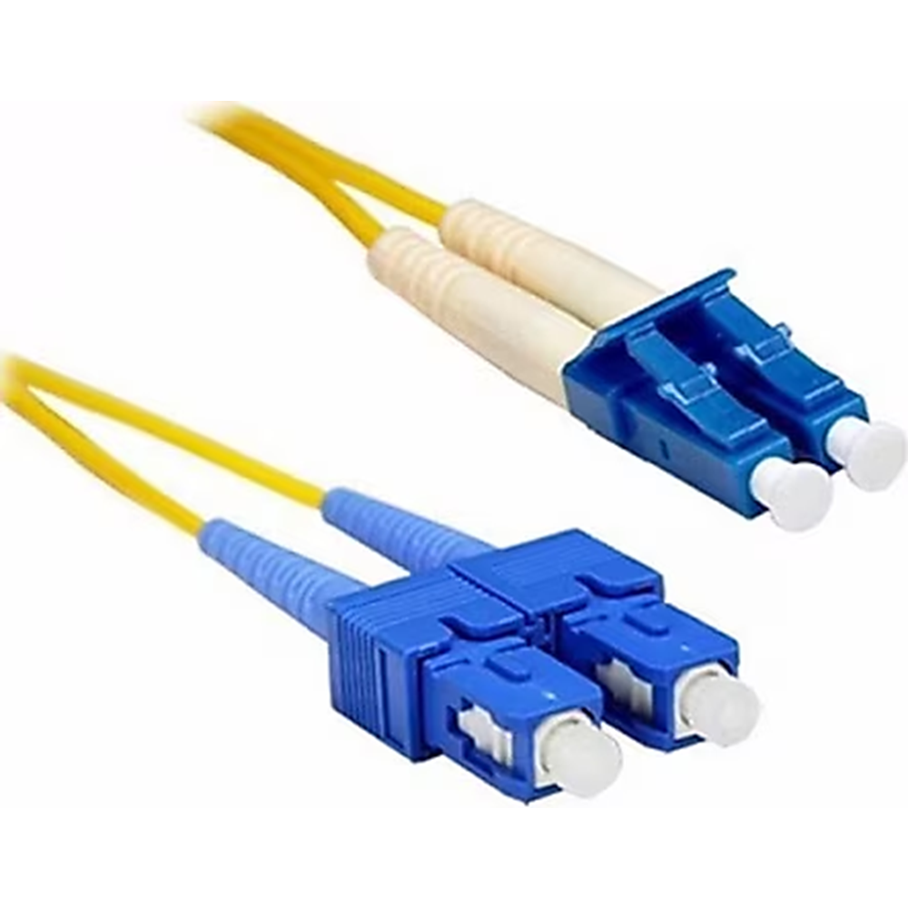 BIFO 50m SM SC-LC 9/125µ LSZH Duplex Zırhlı Fiber Optik Patch Kablo