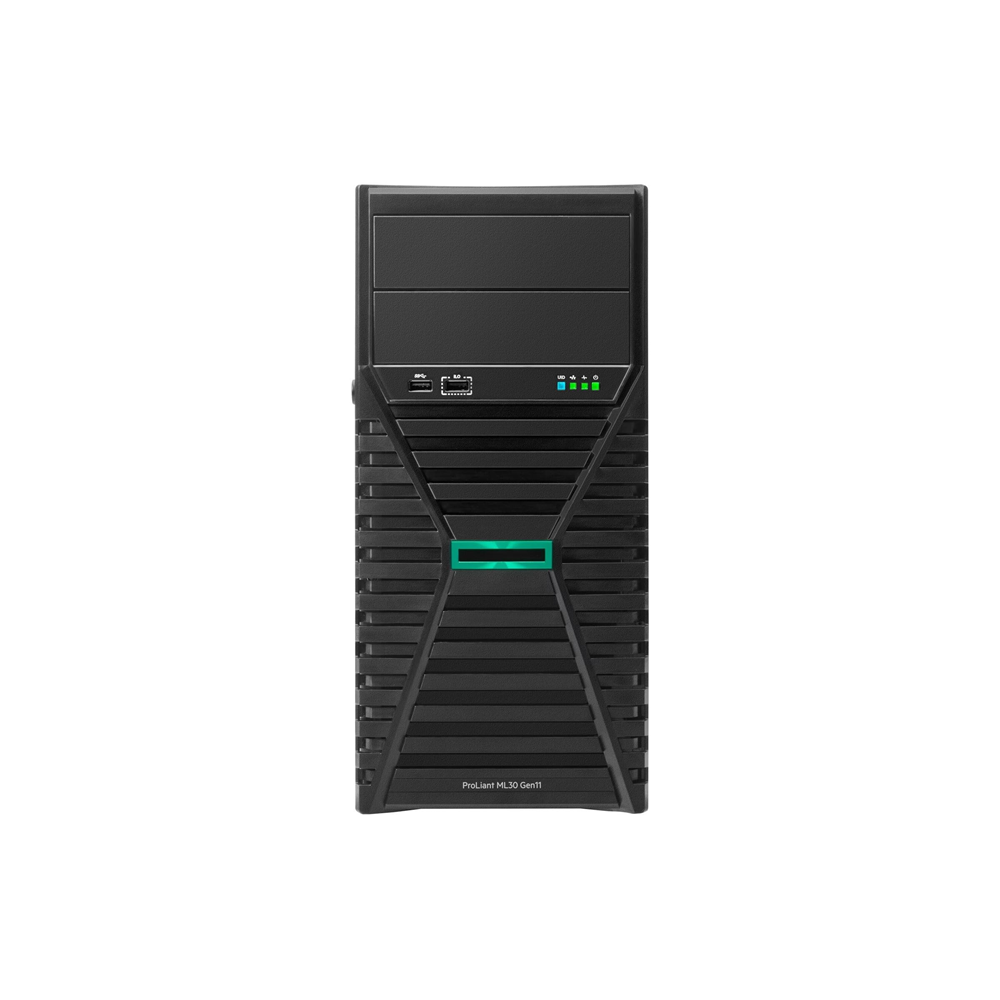 HPE ML30 GEN11 P71385-425 E2414-32GB DDR5 UDIMM-2X1TB SATA Tower Sunucu