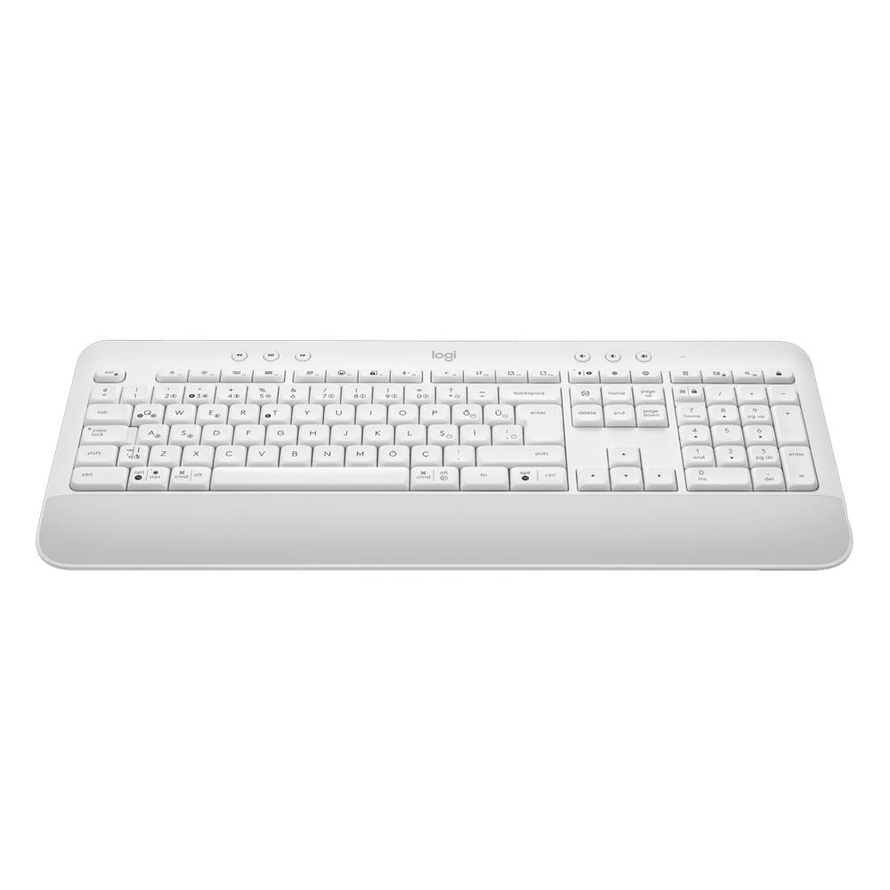 LOGITECH K650 Kablosuz Q Trk Beyaz Klavye (920-010973)