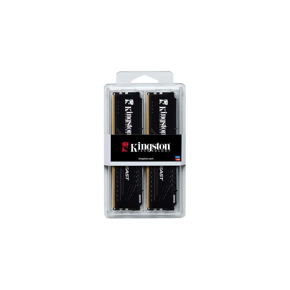 KINGSTON 16GB (2X 8GB) DDR5 6000MHZ CL30 DUAL KIT PC RAM BEAST KF560C30BBEK2-16TR 