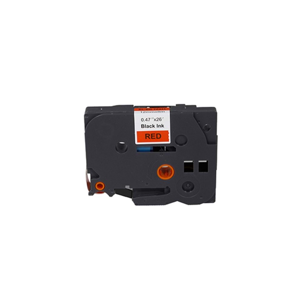 PRINTPEN BROTHER P-TOUCH TZE-431 KIRMIZI ETİKETE SİYAH (12MM X 8 MM) 