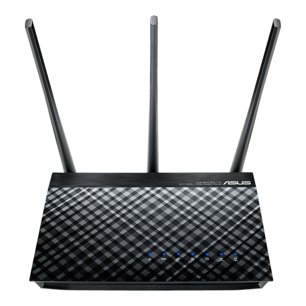 ASUS DSL-AC51 750mbps AC750 Dual Band VDSL Modem Router