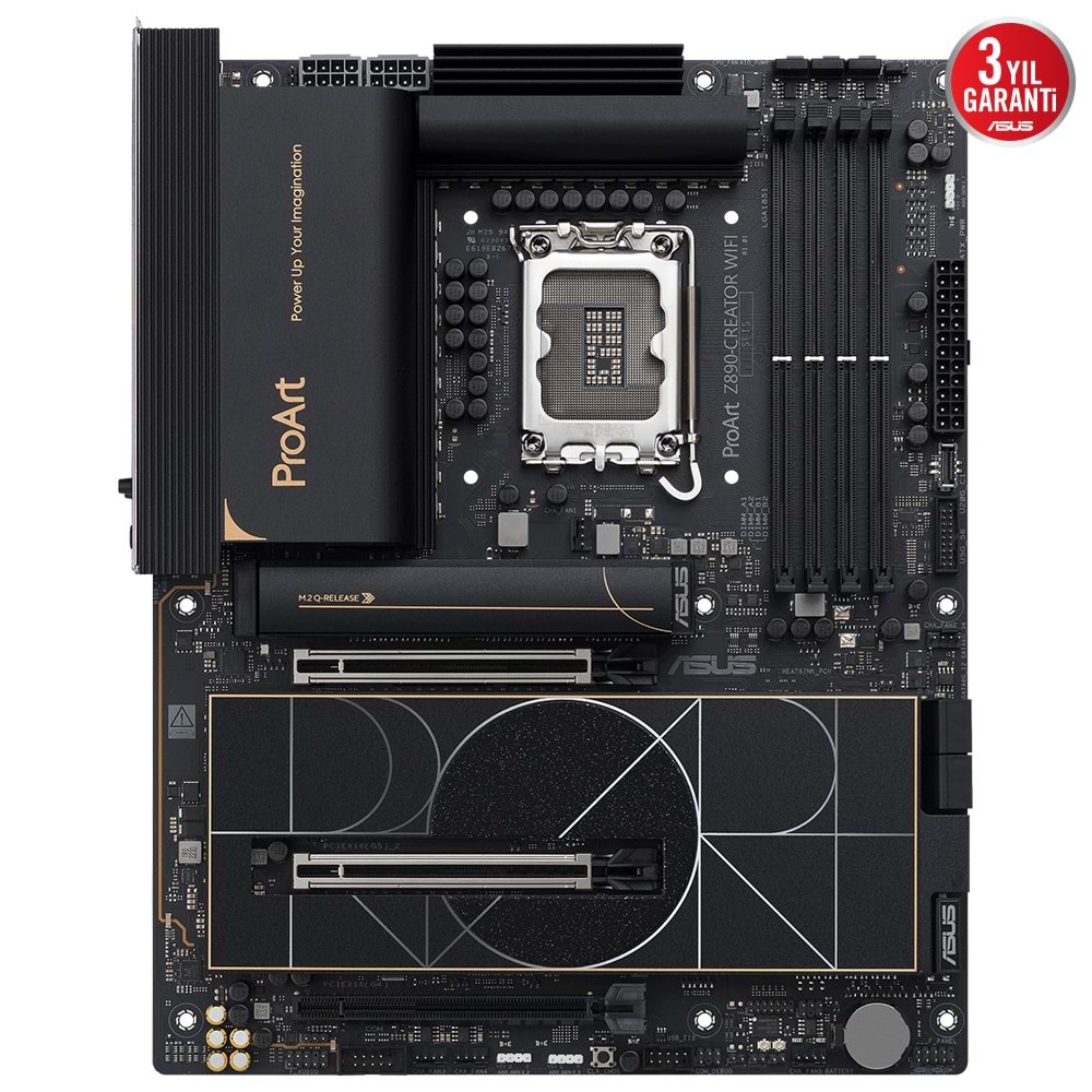 ASUS PROART Z890 CREATOR WIFI-7 DDR5 HDMI DP PCIE 5.0 1851p ATX 