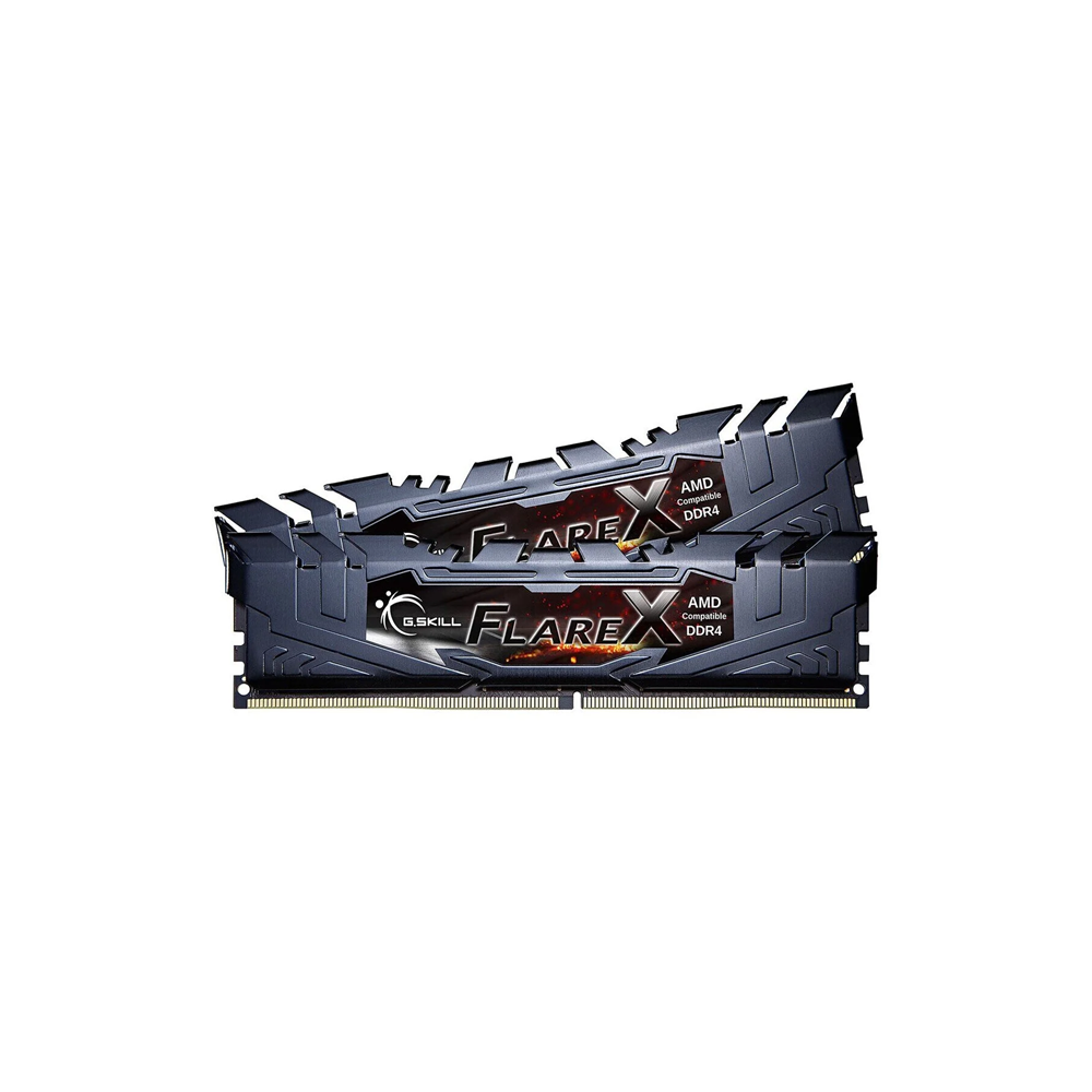 GSKILL 16GB (2X 8GB) DDR4 3200MHZ CL16 DUAL KIT PC RAM FLARE X F4-3200C16D-16GFX 