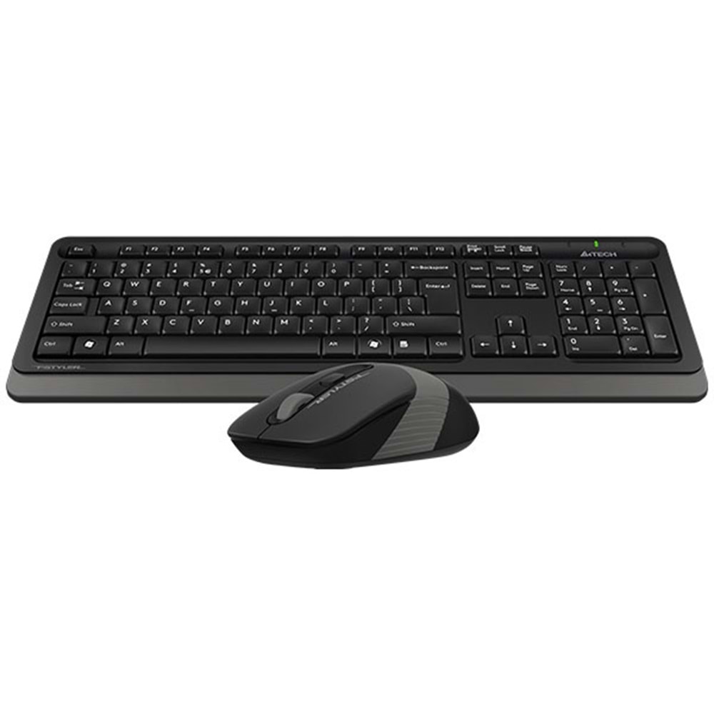 A4TECH FG1010 Kablosuz F Trk Siyah/Gri Klavye - Mouse Set