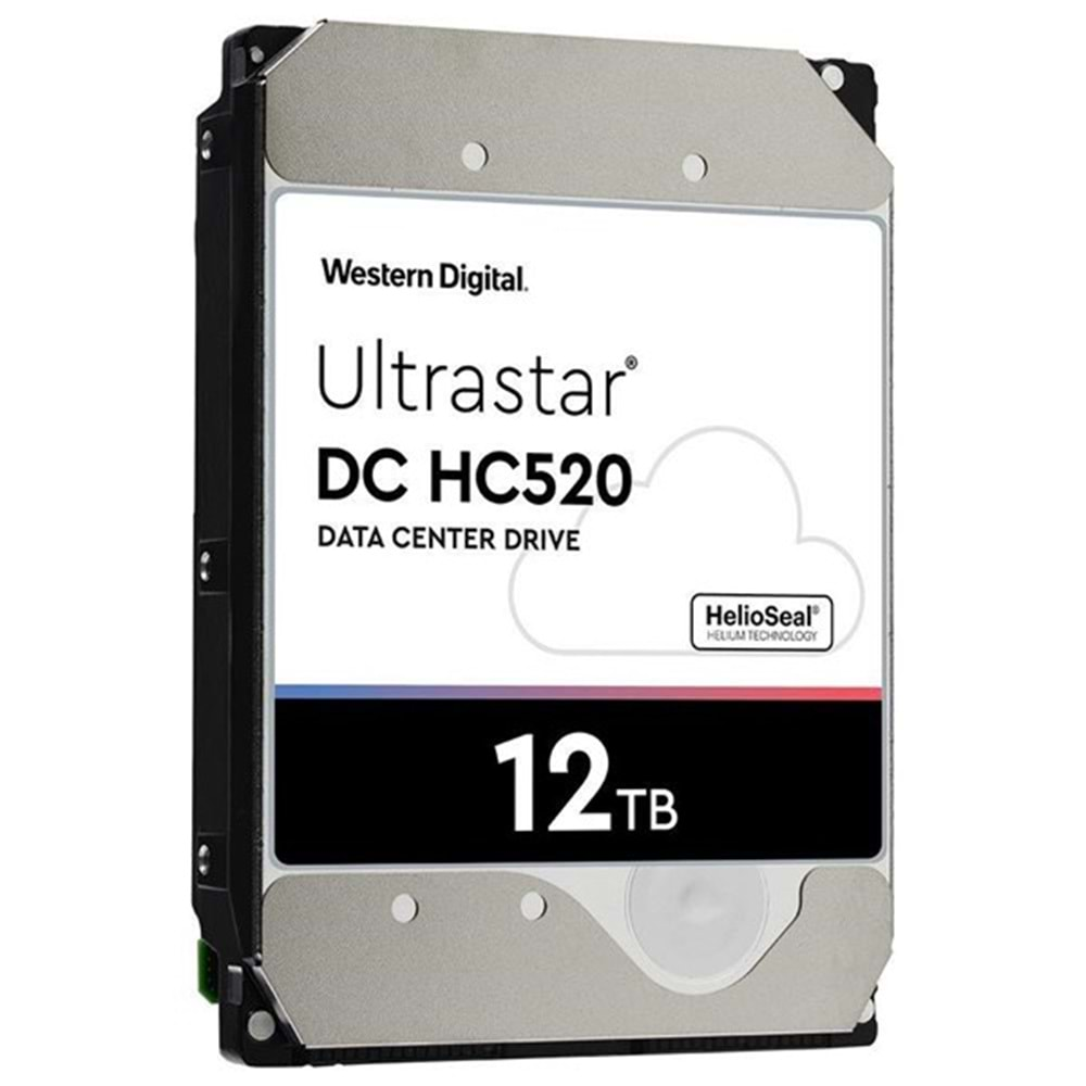 WD 12TB ULTRASTAR HC520 HUH721212ALE604 256MB 7200RPM ENTERPRISE NAS GÜVENLİK DİSKİ (DİSTİ GARANTİLİ)