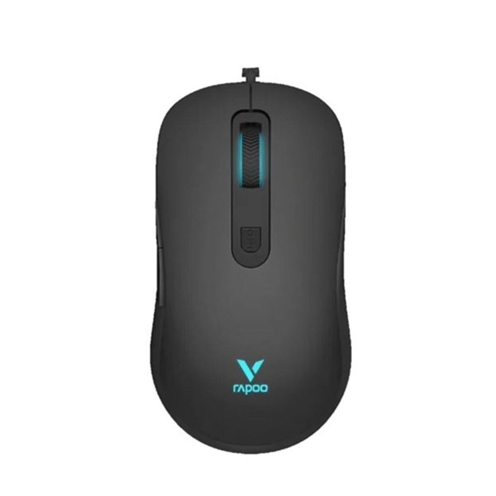 RAPOO V16RGB OPTİK GAMING KABLOLU MOUSE SİYAH