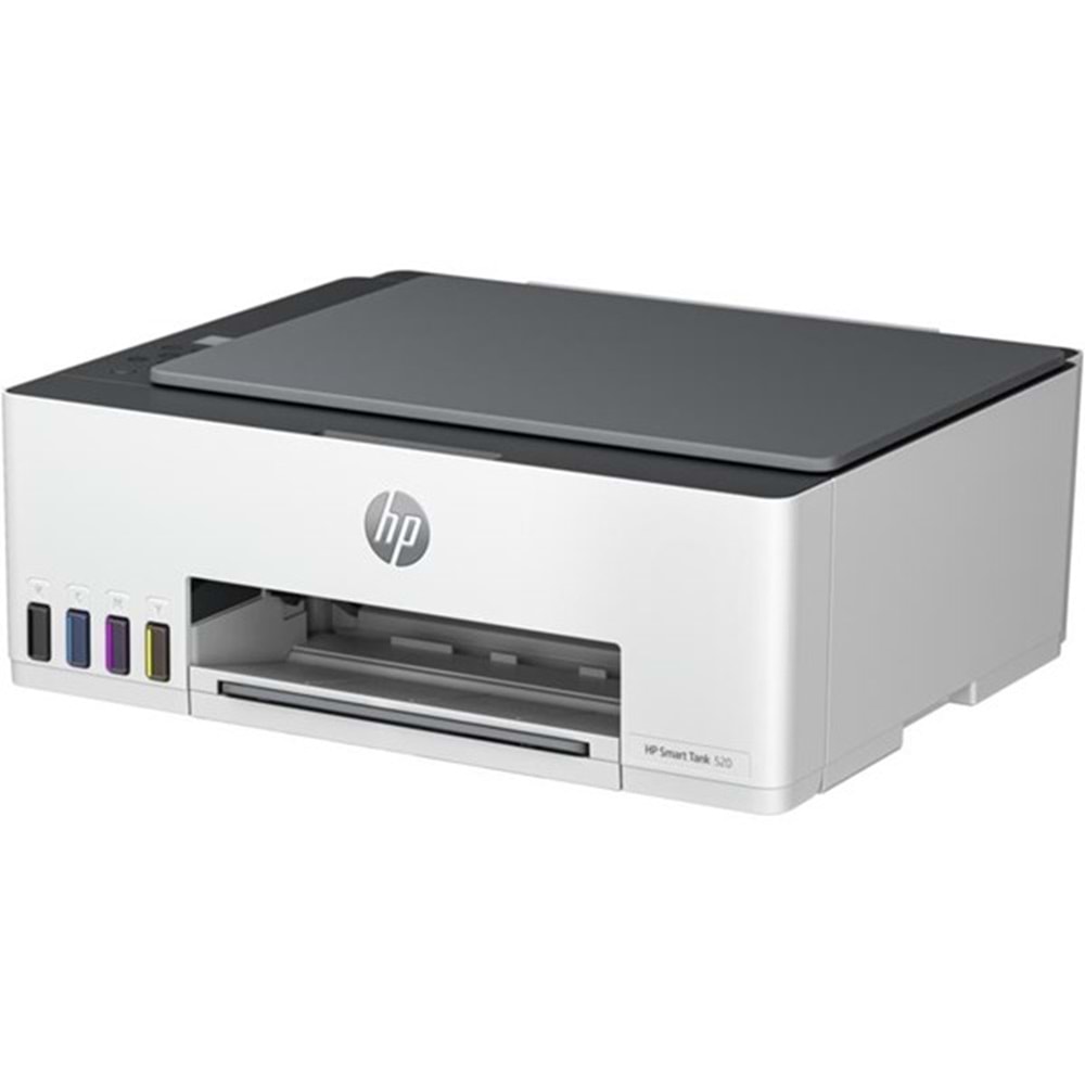 HP A4 Smart Tank 520 1F3W2A Renkli Çok Fonksiyonlu Tanklı Yazıcı Usb,Kablosuz