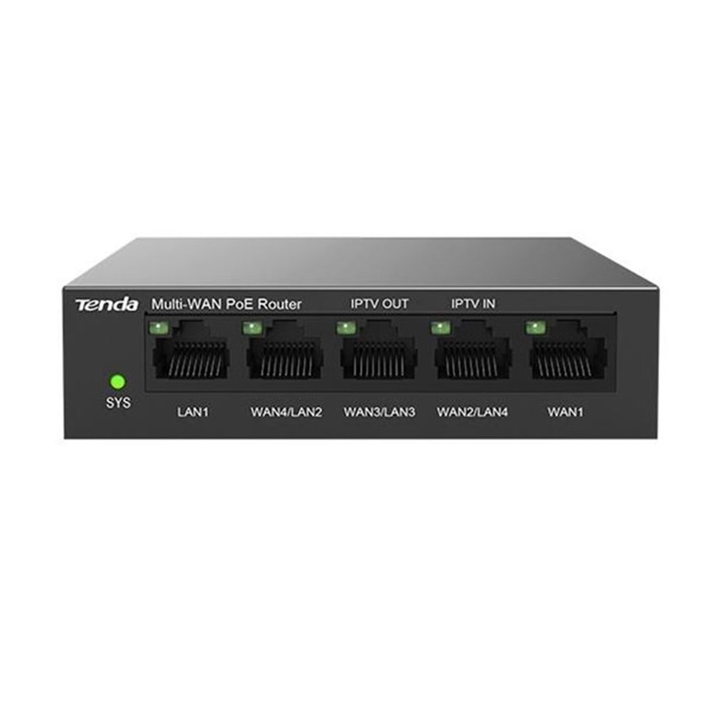 TENDA 5port G0-5G-PoE GIGABIT VPN ROUTER