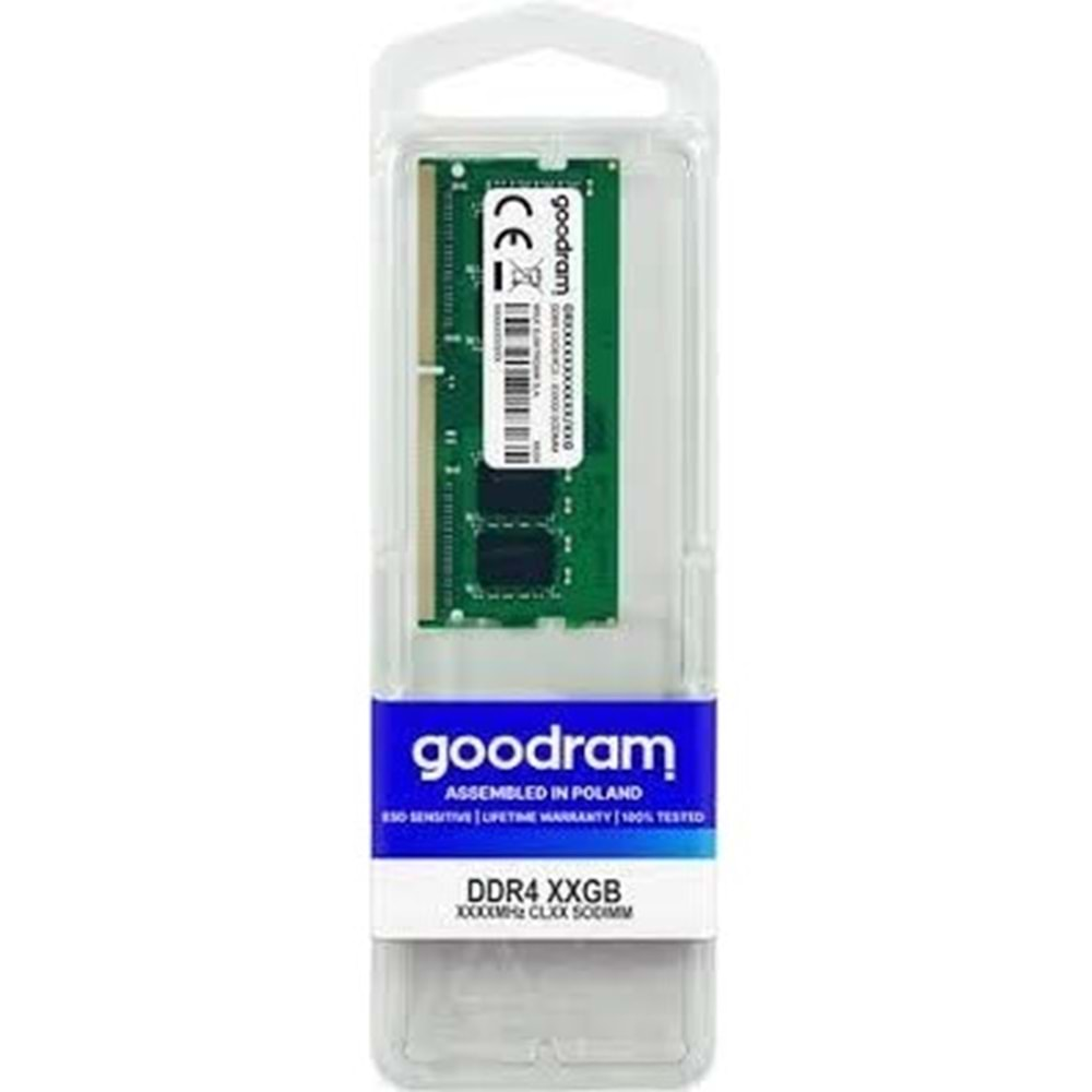 GOODRAM 16GB DDR4 3200MHZ CL22 PC RAM VALUE GR3200S464L22-16G