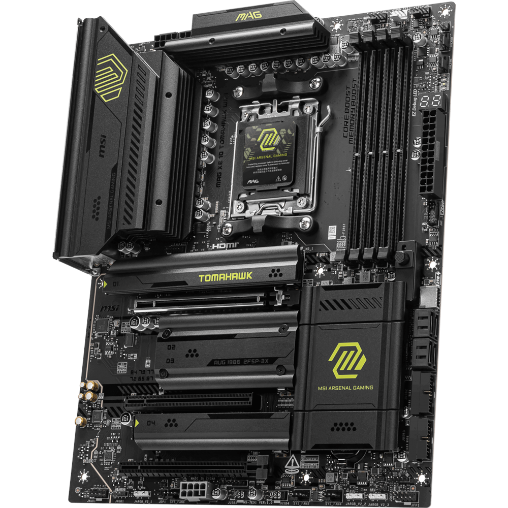 MSI MAG X870 TOMAHAWK WIFI-7 DDR5 HDMI DP PCIe 16X v5.0 AM5 ATX 