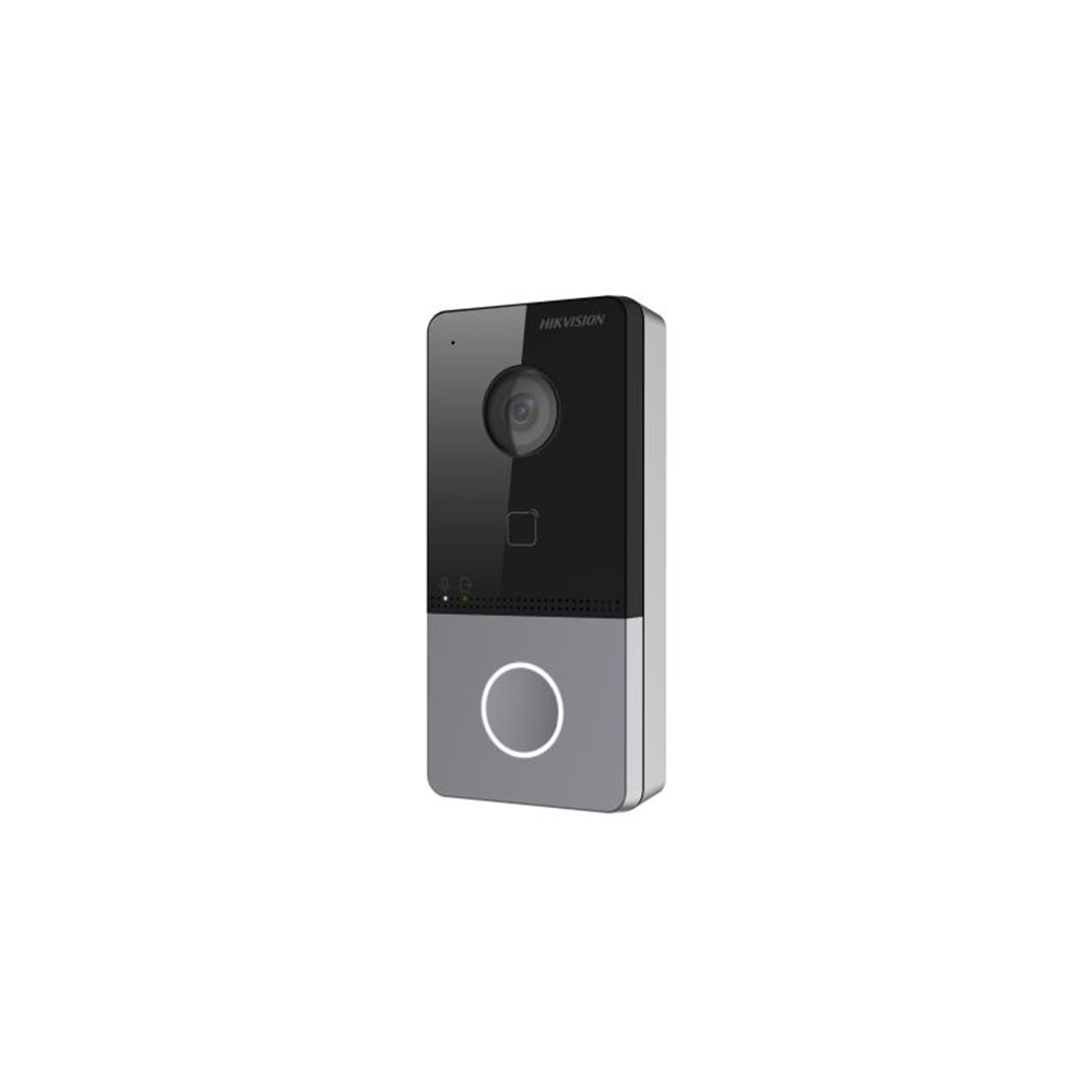 HIKVISION DS-KV6113-WPE1(C) Tekli IP İnterkom Zil Paneli