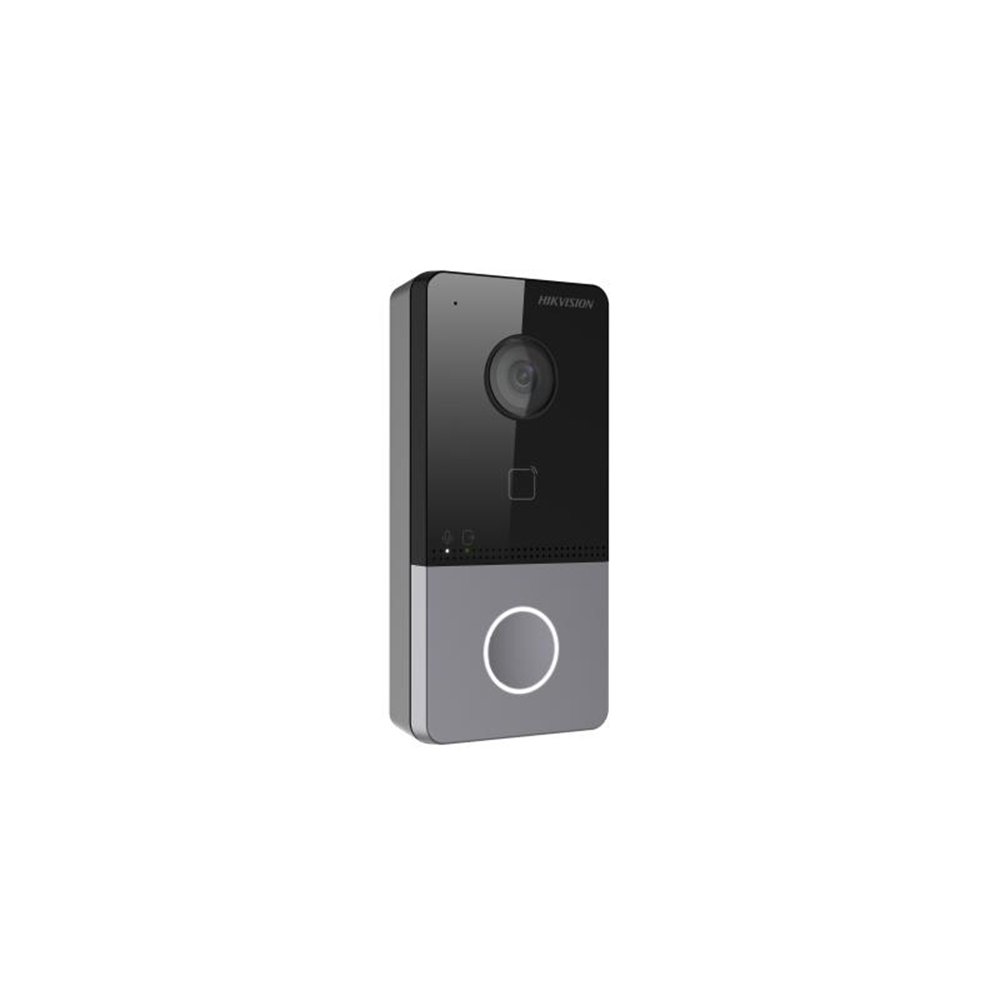 HIKVISION DS-KV6113-WPE1(C) Tekli IP İnterkom Zil Paneli