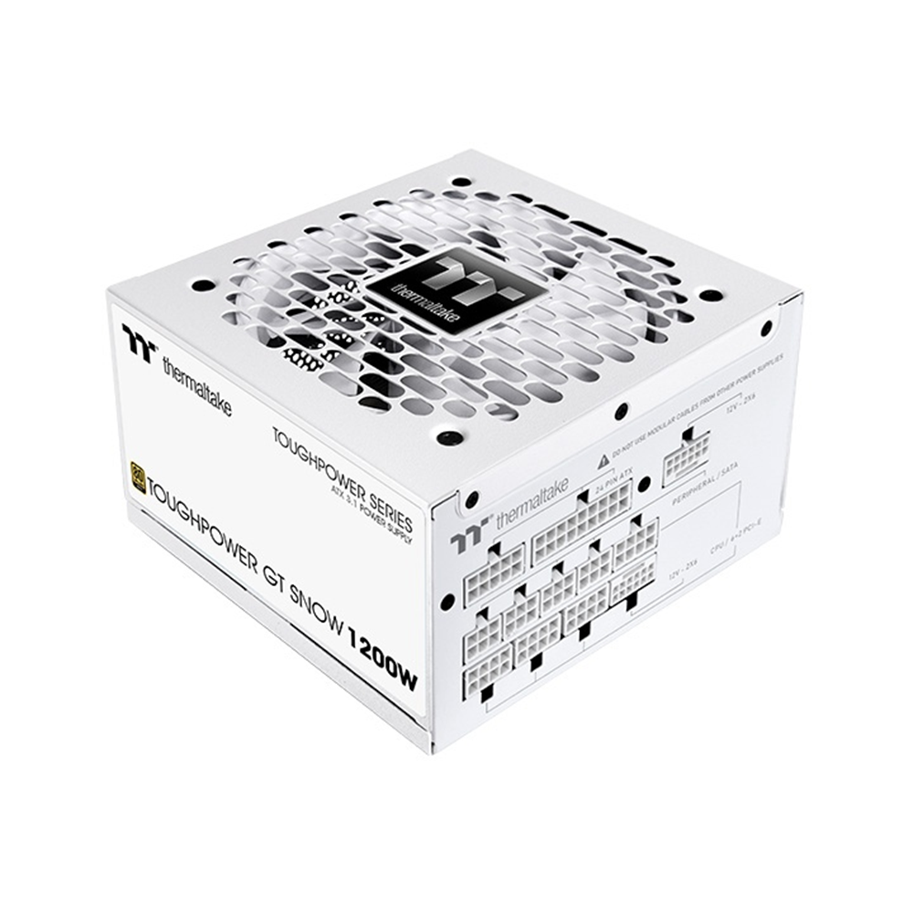 THERMALTAKE 1200W 80+ GOLD TOUGHPOWER GT PS-TPT-1200FNFAGE-W Tam Moduler Power Supply Beyaz