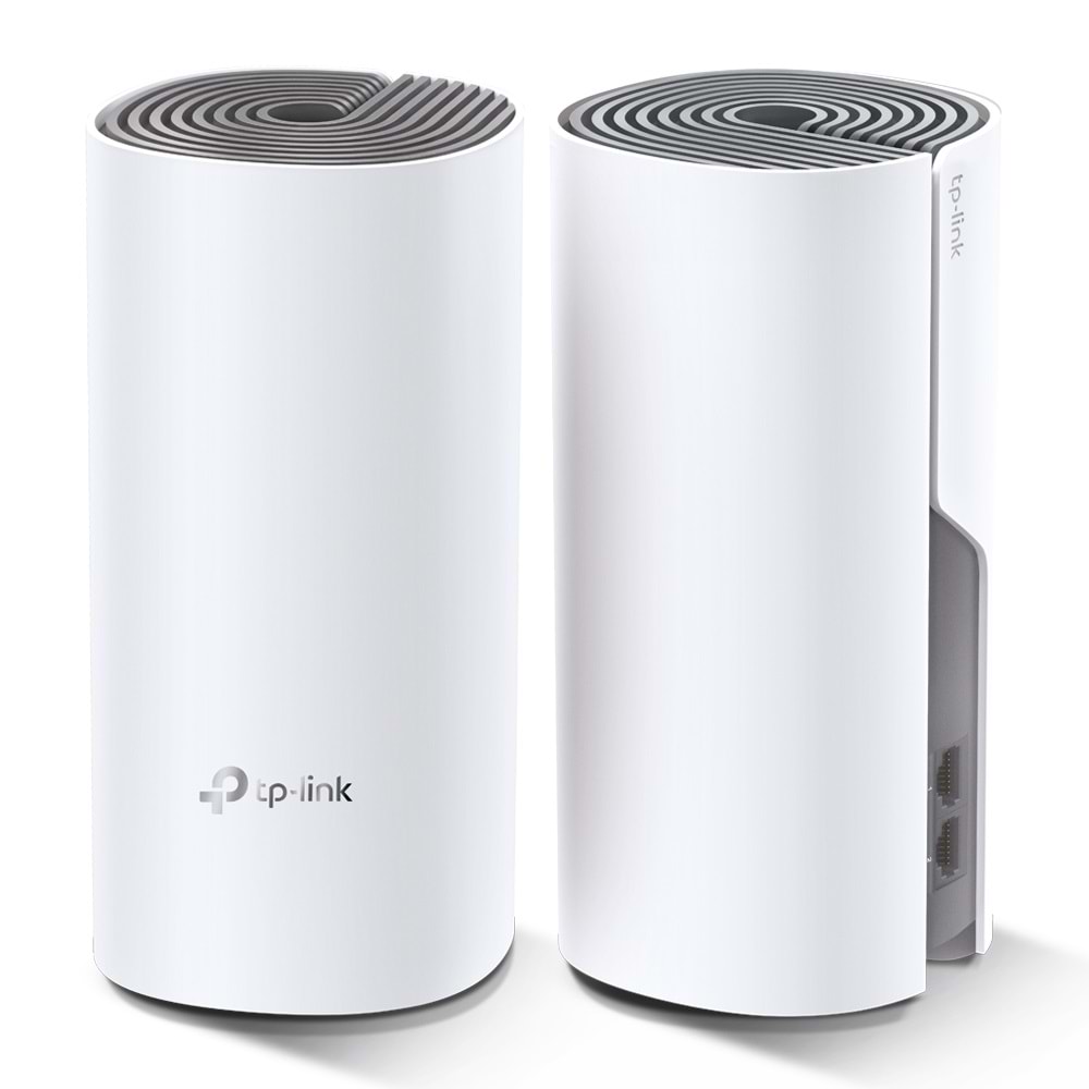 TP-LINK DECO E4-2P 1200mbps AC1200 Dual Band Mesh Router 2-li paket