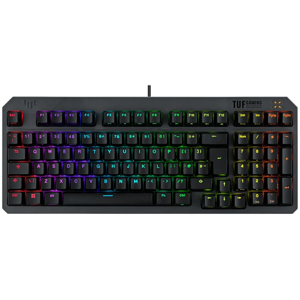 ASUS TUF GAMING K3B GEN II RGB Blue Switch USB Q Trk Mekanik Gaming Klavye