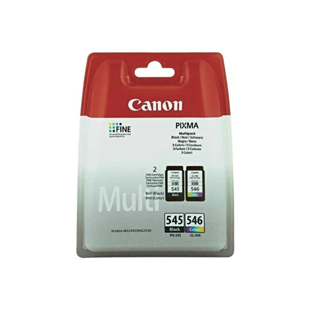 CANON PG-545/CL-546 Multipack Mürekkep Kartuş + Kağıt Hediyeli