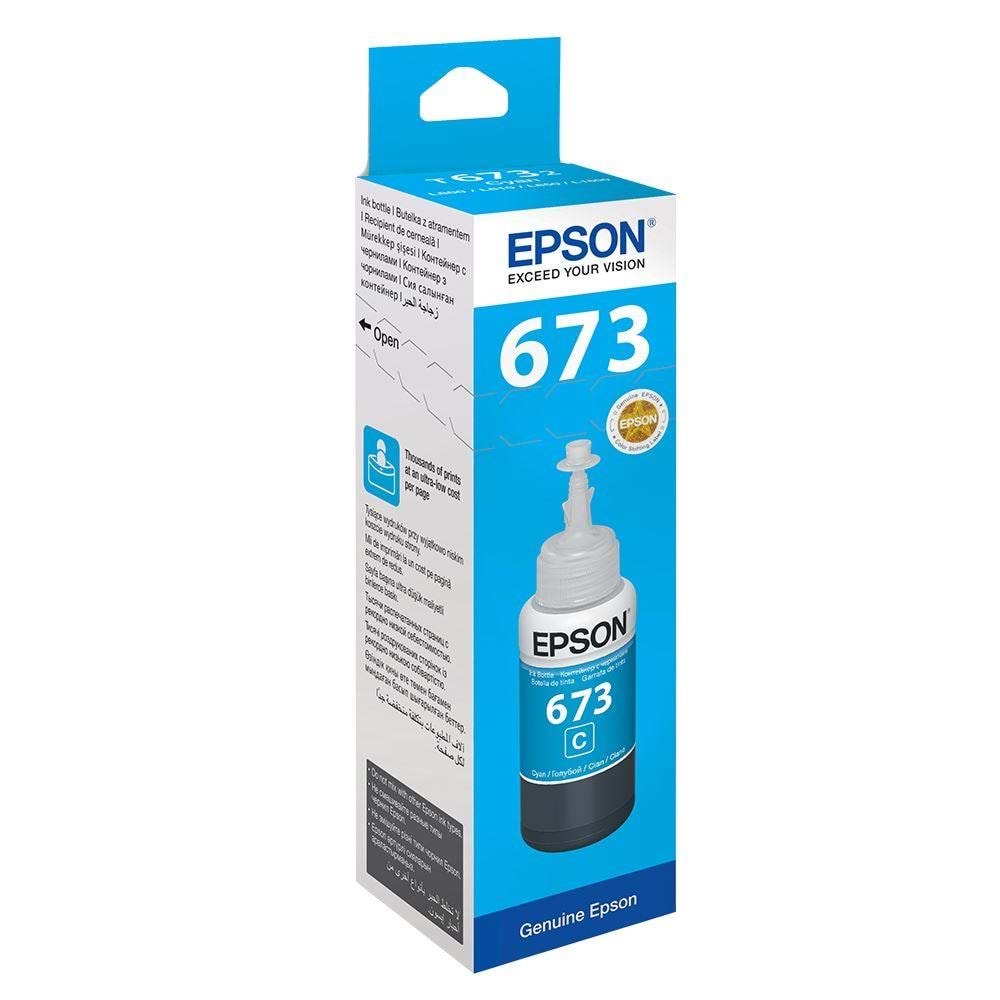 EPSON T67324A Mavi Tanklı Sistem Mürekkebi 