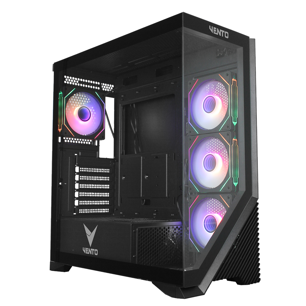 VENTO 850W 80+ BRONZE VG4202FLA Gaming E-ATX PC Kasası 360mm Soğutma Desteğ