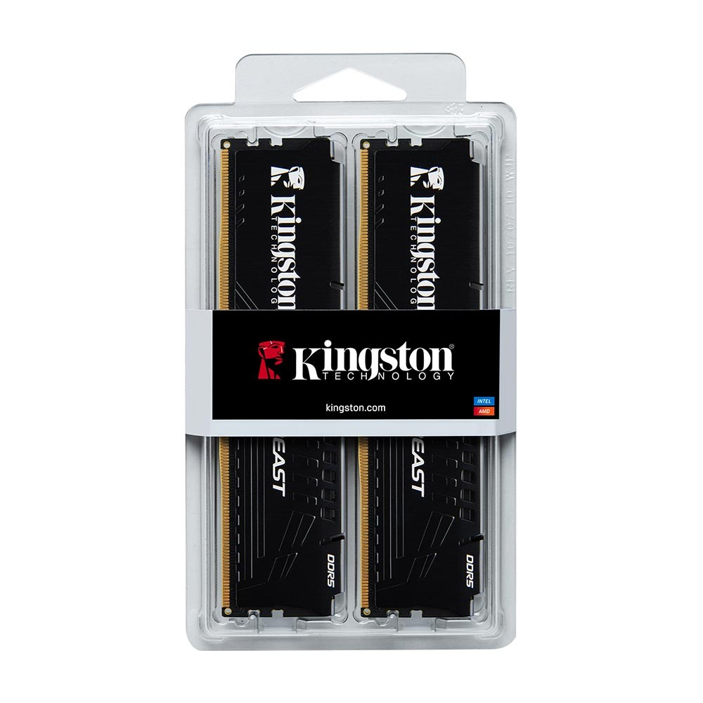 KINGSTON 64GB (2X 32GB) DDR5 6000MHZ CL36 DUAL KIT PC RAM BEAST EXPO KF560C36BBEK2-64TR