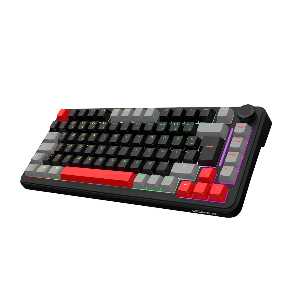 QUANTUM MECHACORE Kablolu USB Q Trk RGB Gaming Klavye