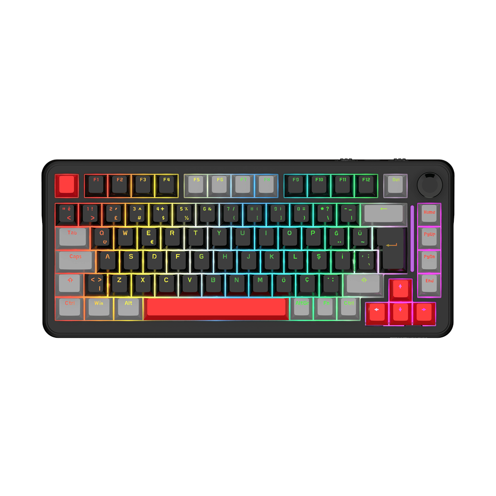 QUANTUM MECHACORE Kablolu USB Q Trk RGB Gaming Klavye