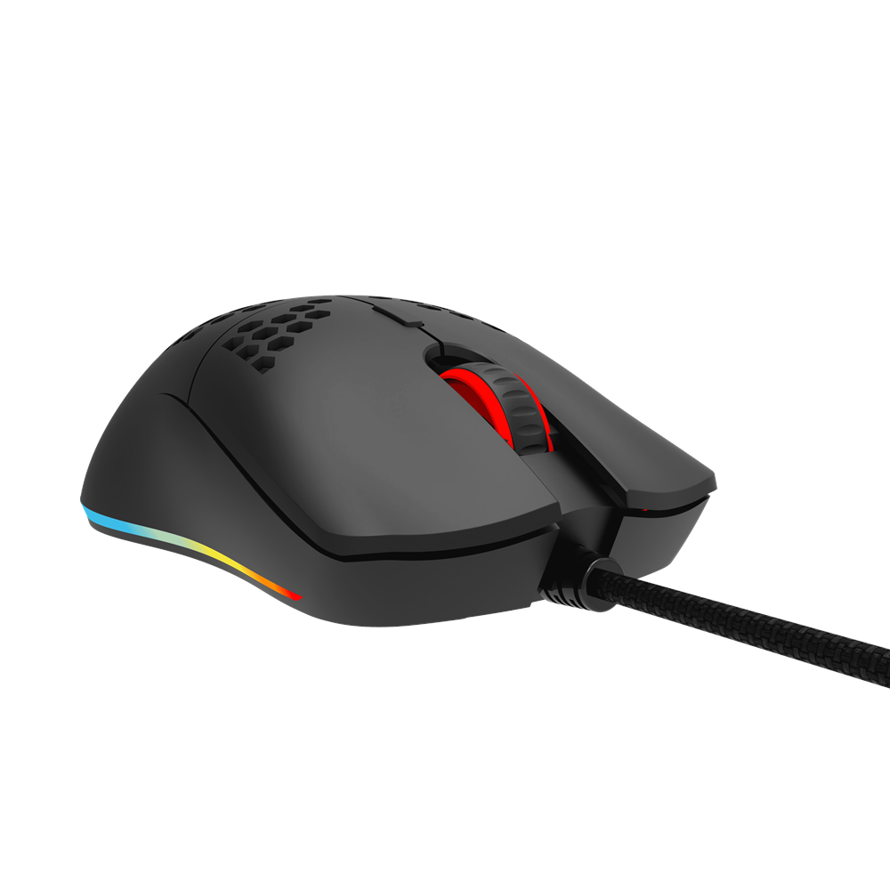 QUANTUM HONEYCOMB Kablolu USB RGB 12800dpi Gaming Mouse