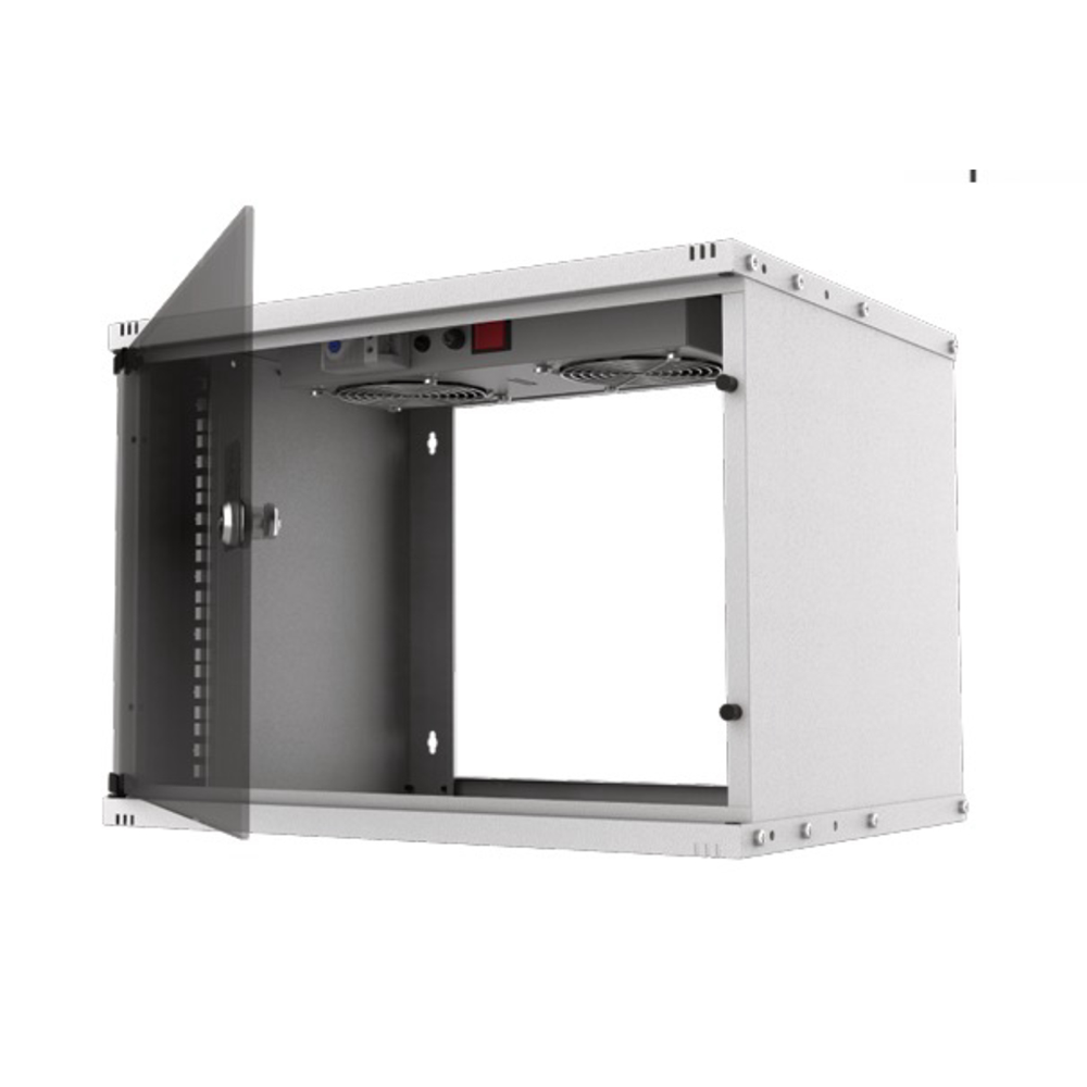AGER 4U 510x400mm Duvar Tipi Beyaz Kabinet Demonte SOHO AG-SH04U5140B1-C0AA-B6-D1
