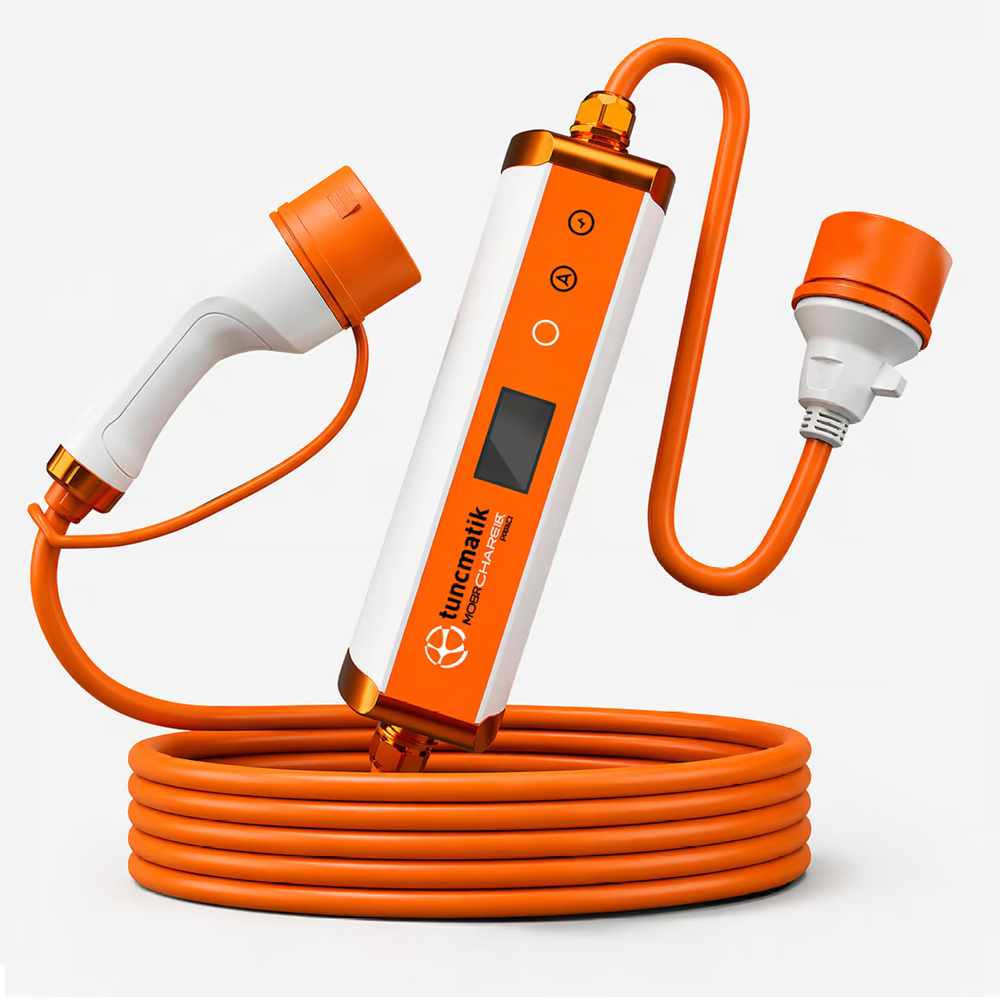 TUNÇMATİK MobiCharge Pro 22kW 7metre Portatif Araç Şarj