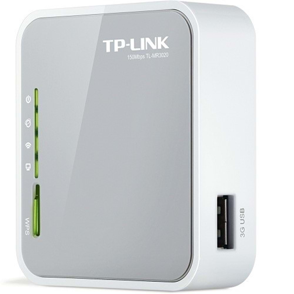 TP-LINK TL-MR3020 N300 2.4GHZ EV Ofis Tipi 3G-4G Router