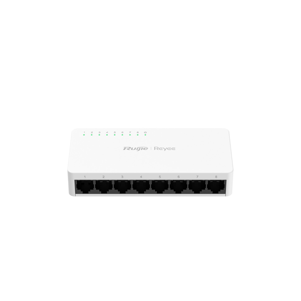 RUIJIE REYEE 8port 10/100 Yönetilemez Switch REYEE RG-ES08F