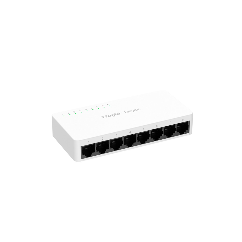 RUIJIE REYEE 8port 10/100 Yönetilemez Switch REYEE RG-ES08F