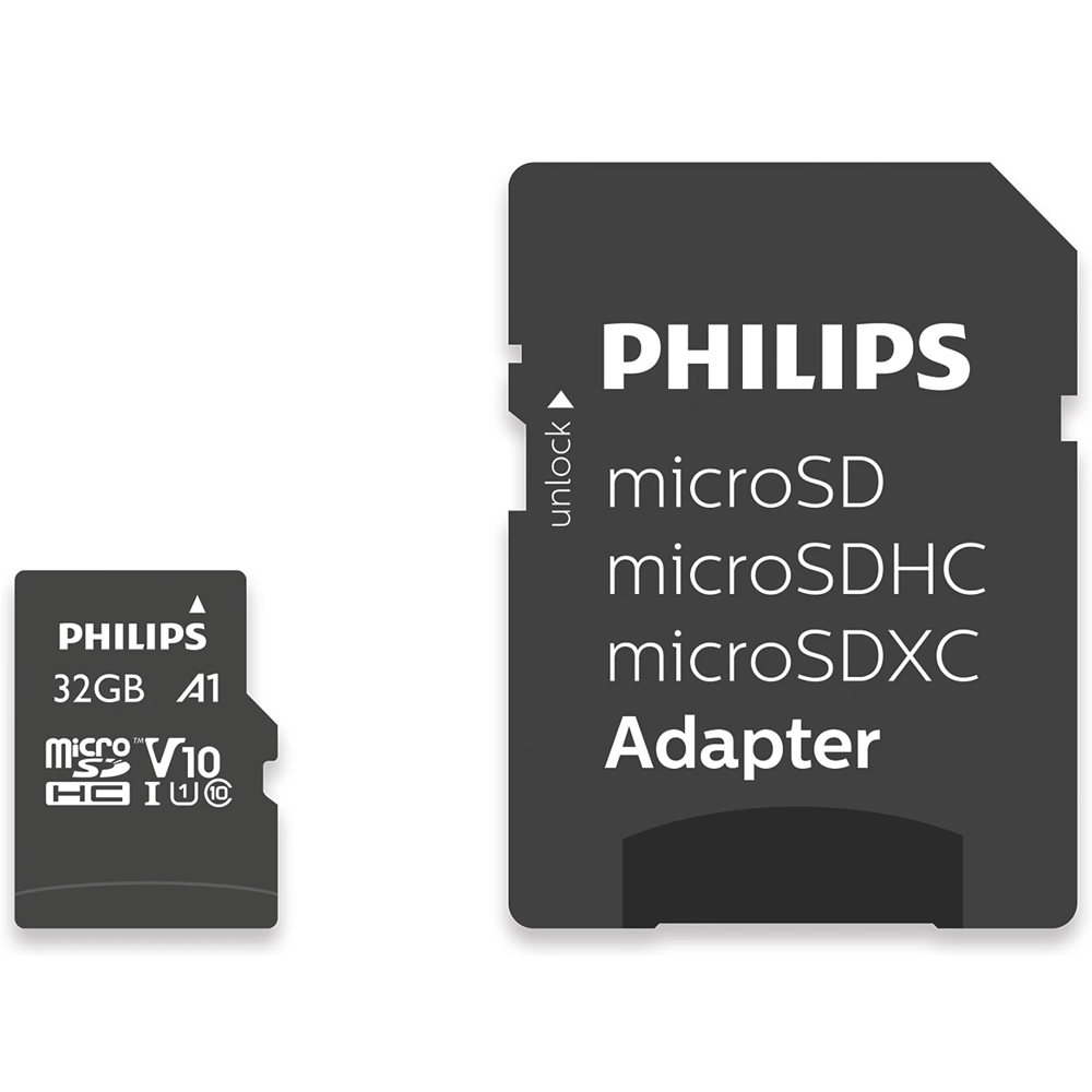 PHILIPS MicroSD 32GB FM32MP45B/00 Class10 Hafıza Kartı
