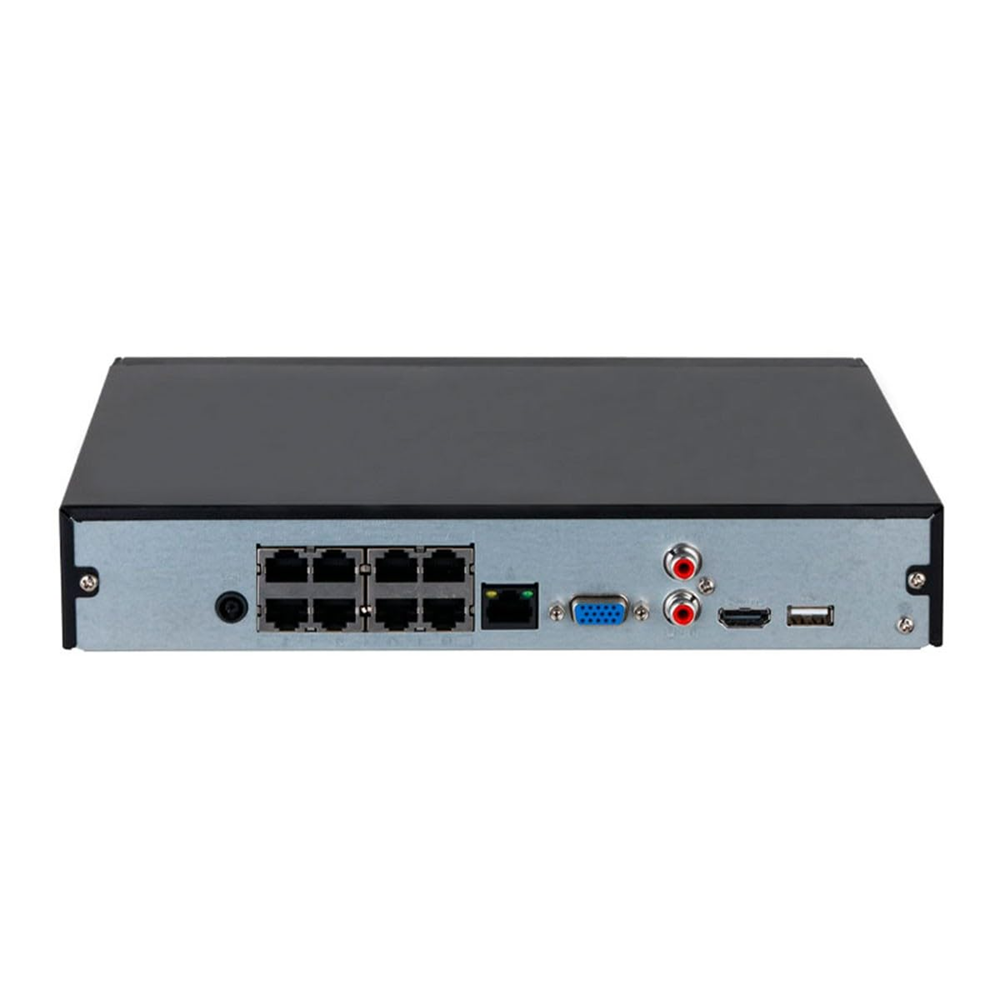 DAHUA 8kanal 8mp 1-diskli PoE NVR Kayıt Cihazı NVR2108HS-8P-4KS3