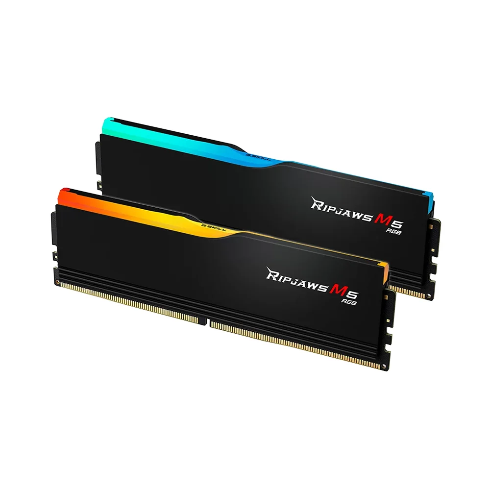 GSKILL 32GB (2X 16GB) DDR5 6000MHZ CL36 DUAL KIT RGB PC RAM RIPJAWS M5 F5-6000J3636F16GX2-RM5RK 