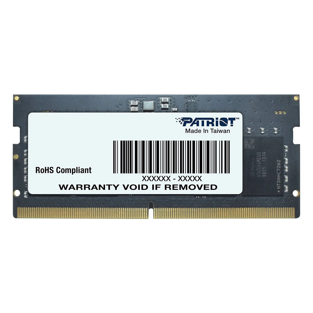 PATRIOT 16GB DDR5 5600MHZ CL46 NOTEBOOK RAM PSD516G560081S 