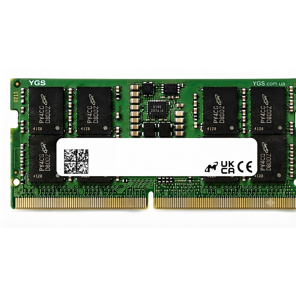 MICRON 32GB DDR5 5600Mhz CL45 NOTEBOOK RAM VALUE MTC16C2085S1SC56BD1