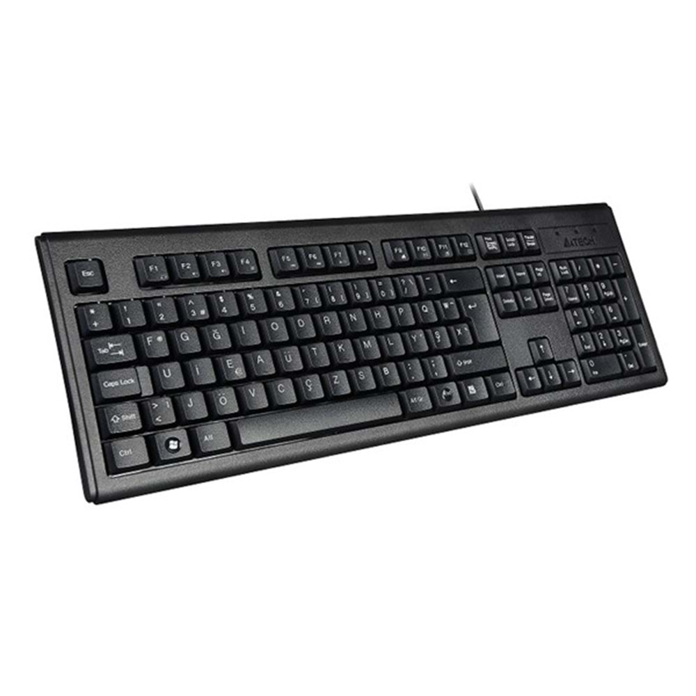 A4TECH KM-720 Kablolu USB F Trk Siyah Klavye
