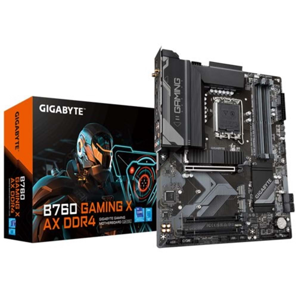 GIGABYTE B760M GAMING X DDR4 HDMI DP PCIe 16X v4.0 1700p ATX 