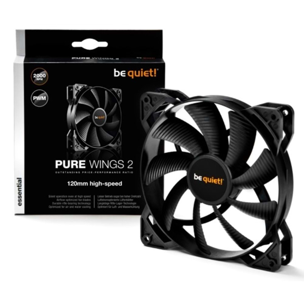 Be Quiet! BL081 Pure Wıngs 2 120Mm 4 Pin Pwm Kasa Tahliye Fanı