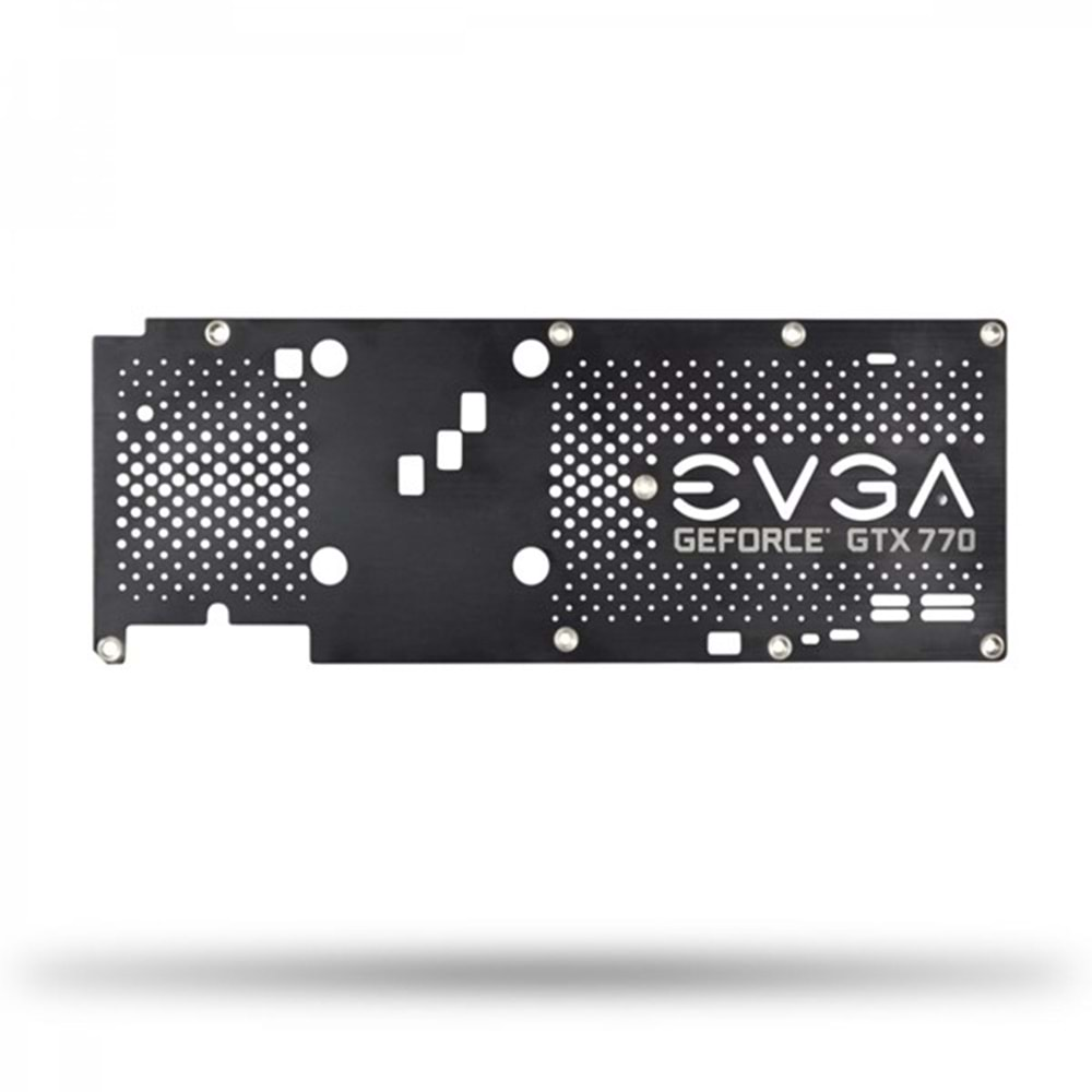 EVGA GTX770 Serisi ekran kartı için Arka Plaka (Backplate)