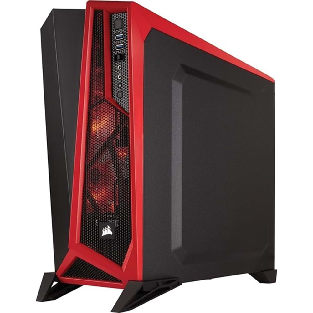 CORSAIR CARBIDE SPEC-ALPHA KC-CC-9011085-WW GAMING MID-TOWER PC KASASI SIYAH KIRMIZI