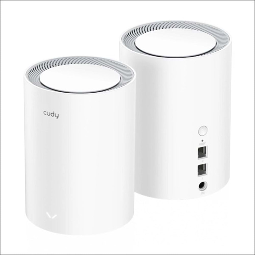 CUDY M1200 AC1200 Dual Band EV Ofis Tipi Mesh Router 2-li paket