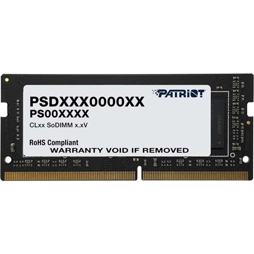 PATRIOT 32GB DDR4 3200MHZ NOTEBOOK RAM SIGNATURE LINE PSD432G32002S	