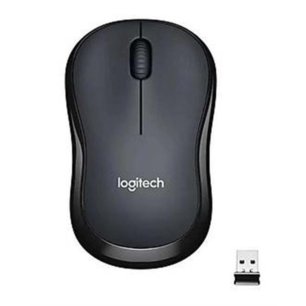 LOGITECH M221 Sessiz Kablosuz Mouse Siyah 910-006510