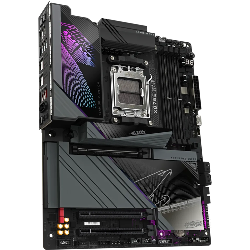 GIGABYTE X870E AORUS MASTER WIFI7 DDR5 HDMI-DP TYPEC PCIE 5.0 AM5 ATX