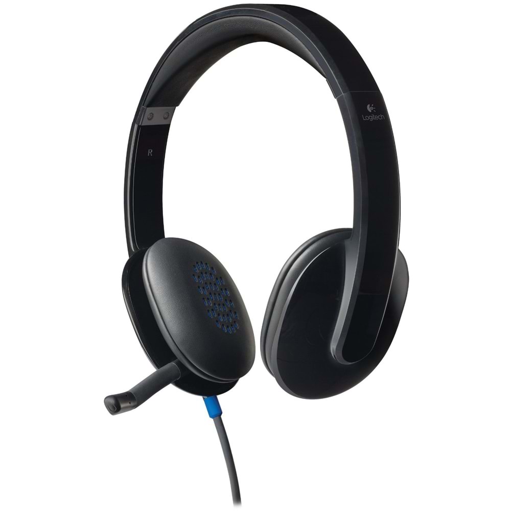 LOGITECH H540 981-000480 USB Dijital Stereo Gürültü Engelleme Mikrofona Sahip Kulaklık