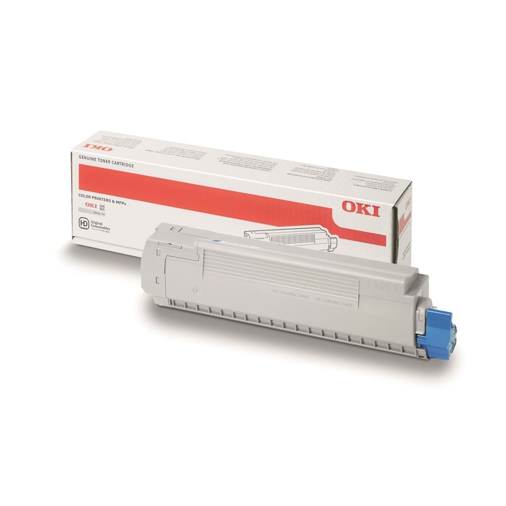  OKI MC851/MC861 7.3K Mavi (Cyan) Toner (44059171)