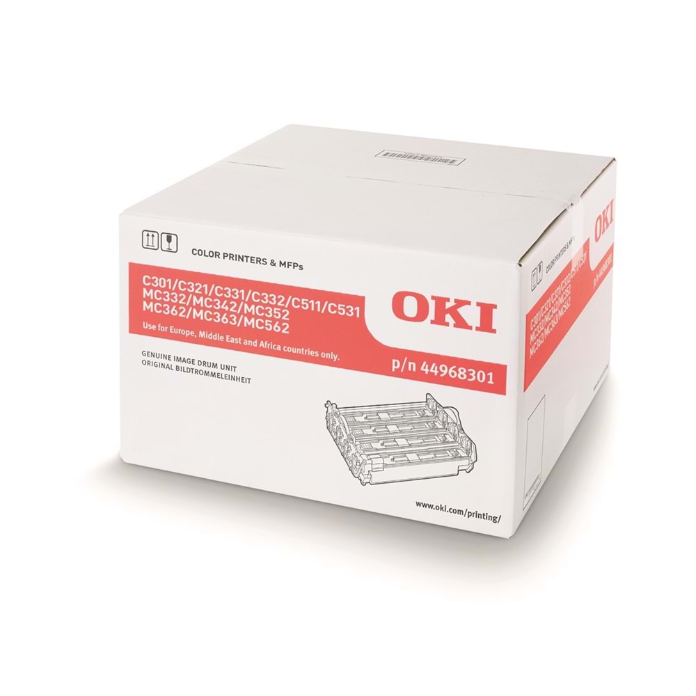 OKI C301/C321/C331/C511/C512/C531 Görüntüleme Tamburu (44968301)