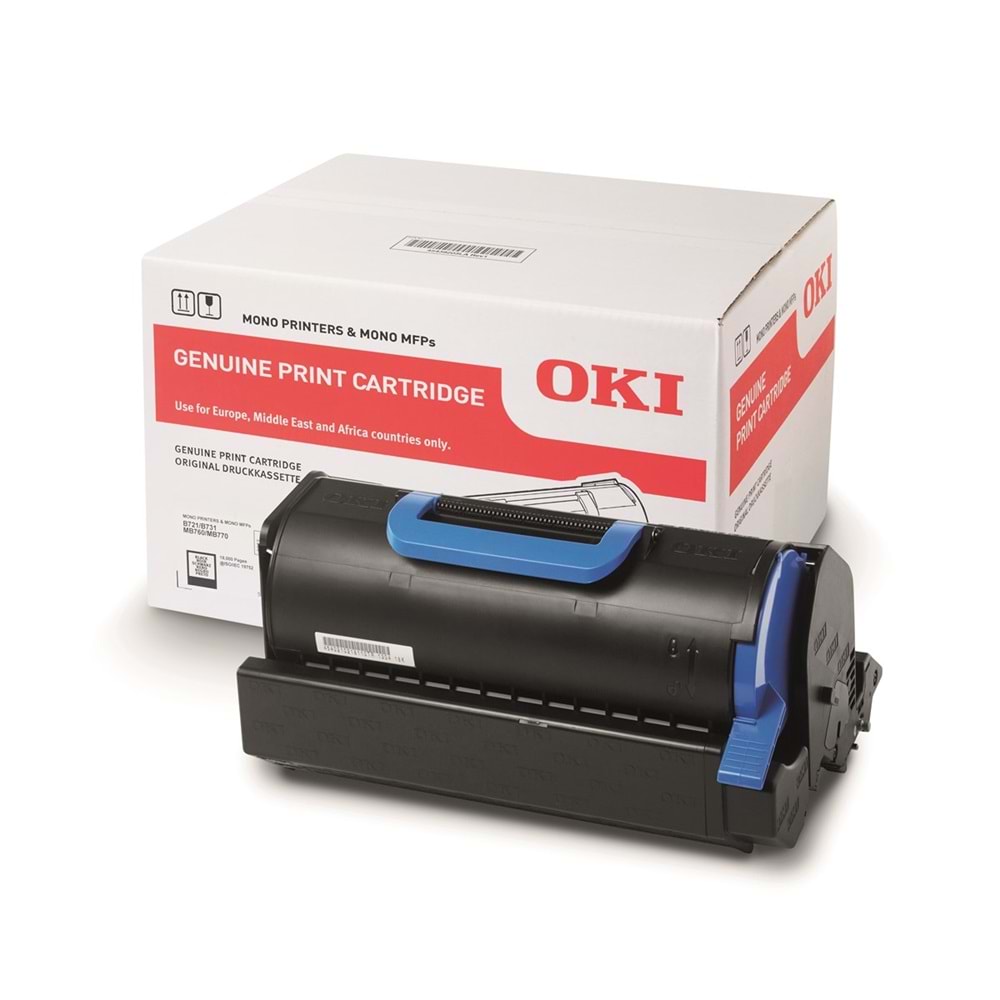 OKI MB760 / MB770 Siyah Orijinal Toner Kartuşu (18.000 Sayfa) - 45488802